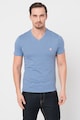 GUESS Tricou slim fit cu decolteu in V Barbati