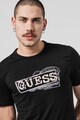 GUESS Tricou slim fit cu imprimeu logo Barbati