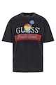 GUESS Tricou cu imprimeu logo Barbati