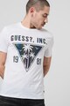 GUESS Tricou cu logo Barbati