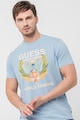 GUESS Tricou cu imprimeu logo Barbati