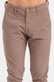 GUESS Pantaloni chino cu talie medie Barbati