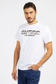 GUESS Tricou de bumbac cu imprimeu logo Barbati