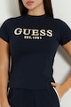 GUESS Tricou de bumbac cu logo pentru fitness Femei
