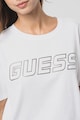 GUESS Памучна фитнес тениска със стандартна кройка Жени