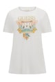 GUESS Tricou cu logo stralucitor Femei