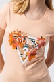 GUESS Tricou de bumbac cu logo Femei