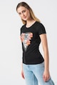 GUESS Tricou de bumbac cu logo Femei