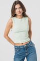 GUESS Top crop cu logo Femei