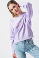 GUESS Bluza de trening din amestec de bumbac cu logo Femei