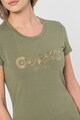 GUESS Tricou din amestec de bumbac cu logo Femei