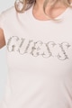 GUESS JEANS Tricou slim fit cu strasuri Femei