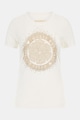 GUESS JEANS, Тениска с памук с декоративни камъни Жени