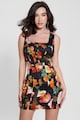 GUESS Rochie cu decolteu patrat si imprimeu floral Femei