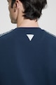 GUESS Памучна блуза с лого Мъже