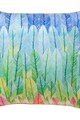 Descamps Perna decorativa multicolora cu imprimeu cu pene Barbati