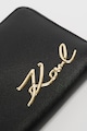 Karl Lagerfeld Signature műbőr és bőr pénztárca női
