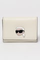 Karl Lagerfeld Кожено портмоне Ikonik с лого Жени