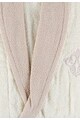 Cotton Box Halat de baie alb unt cu roz stins de bumbac Barbati