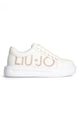 Liu Jo Pantofi sport de piele cu logo supradimensionat Fete