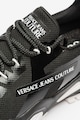 Versace Jeans Couture Pantofi sport din plasa tricotata si neopren New Trail Trek Barbati
