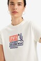 Levi's Памучна тениска с лого Жени