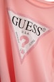 GUESS Блуза с декоративни камъни и лого Момичета