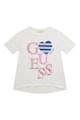 GUESS Тениска с лого от пайети Момичета