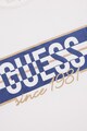 GUESS Tricou din amestec de bumbac cu imprimeu logo Fete