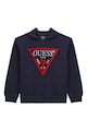 GUESS Hanorac cu logo texturat Baieti