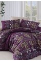 Leunelle Lenjerie de pat violet cu imprimeu, 160X220-2P-50X70 Barbati