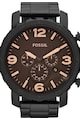 Fossil Ceas cronograf negru Barbati