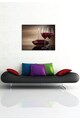 4Decor Tablou de panza Wine Glass Femei