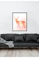 4Decor Tablou de panza Pixelated Reindeer 35X50 Barbati