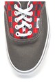 Vans Tenisi gri cu rosu in carouri Era,  unisex, 8 Femei