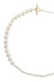 Lisa&Co. Colier placat cu aur de 14K si decorat cu perle shell Femei