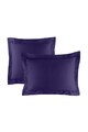 Descamps Fata de perna Oxford violet aubergine dreptunghiulara Sublime Barbati