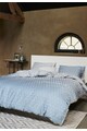 ESPRIT home Lenjerie de pat cu model geometric Mina, Albastru/Alb Femei