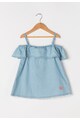 Tom Tailor Kids Top bleu cu volan Fete