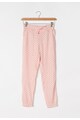 Tom Tailor Kids Pantaloni harem in nuante de rosu cu alb Fete