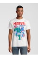 Recovered Tricou cu decolteu la baza gatului Marvel Iron Man, Thor, Captain America & The Hulk 5483 Barbati