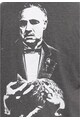 Recovered Tricou relaxed fit The Godfather B&W Sketch Print 6255 Barbati
