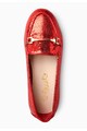 NEXT Pantofi loafer rosii cu aspect crapat Fete