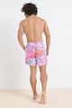 HUGO Флорални плувни шорти с регулируема талия Мъже