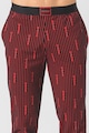 HUGO Pijama din amestec de bumbac cu pantaloni lungi Barbati
