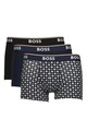 BOSS Mintás boxer szett - 3 db férfi