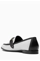 NEXT Pantofi loafer alb cu negru Femei