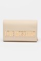 Love Moschino Geanta plic din piele ecologica cu logo Femei