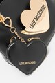 Love Moschino Shopper fazonú műbőr táska szív alakú fémrészlettel női