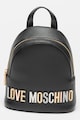 Love Moschino Rucsac din piele ecologica cu aplicatie logo metalica Femei